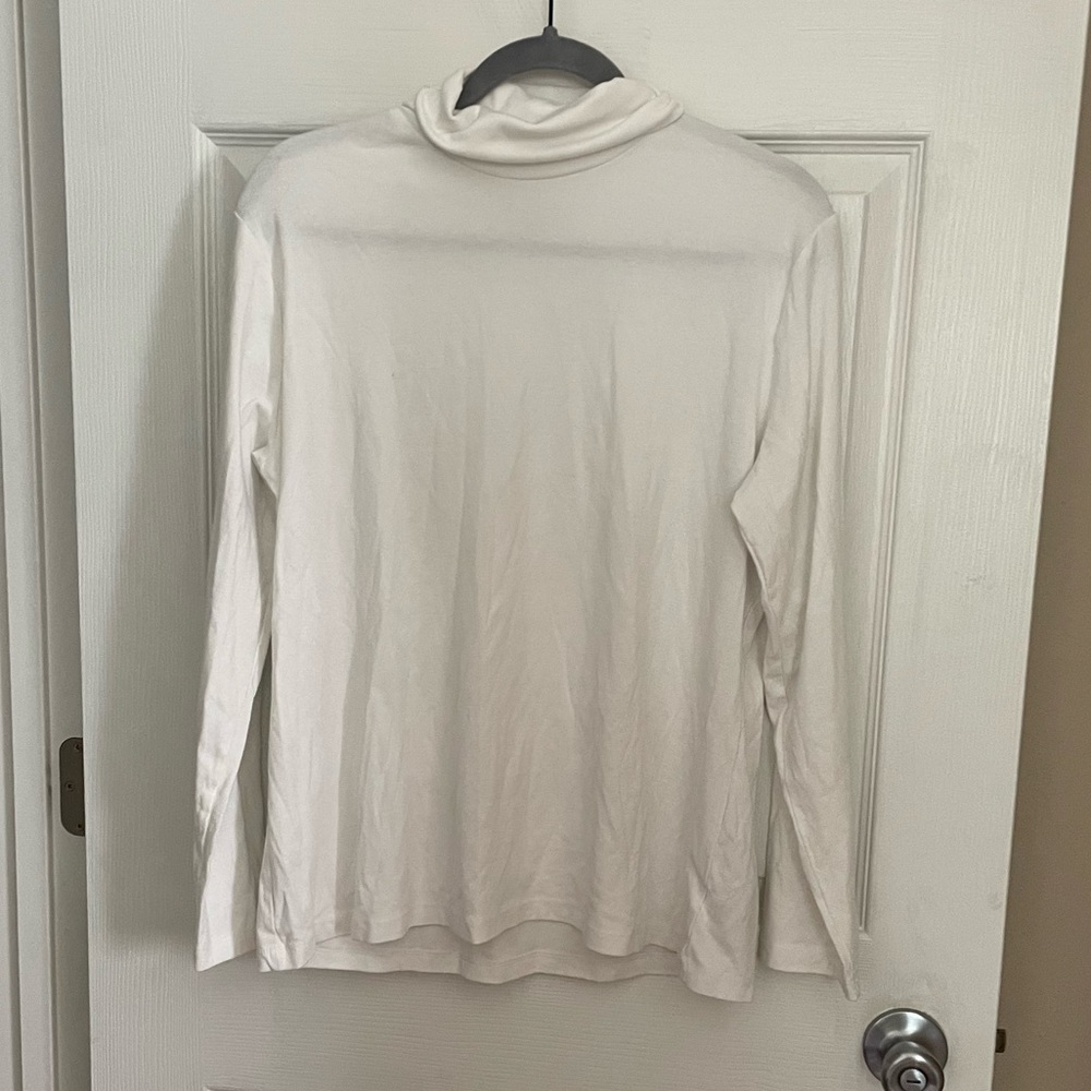 White Turtleneck